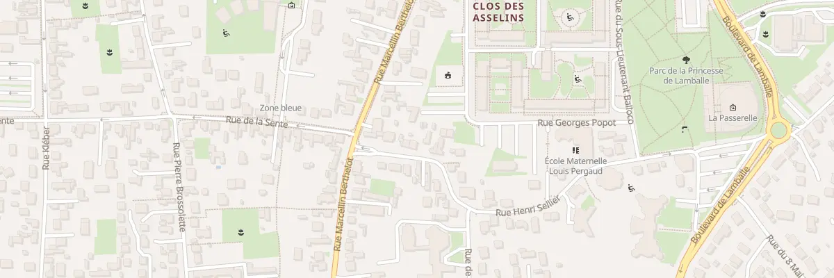 Plan du 92 Rue Henri Sellier à Fleury-les-Aubrais