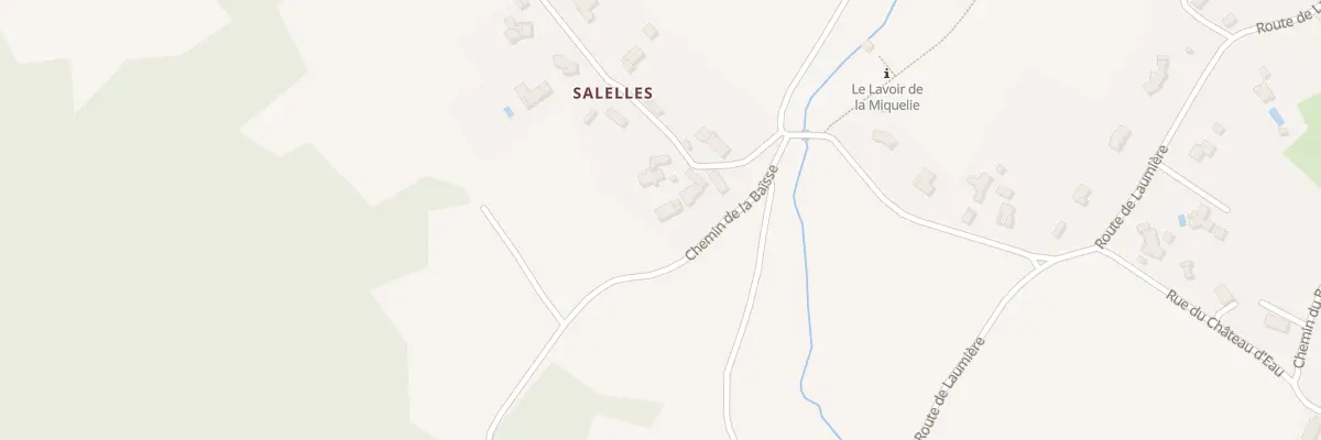 Plan du 5668 Salelles à Martiel