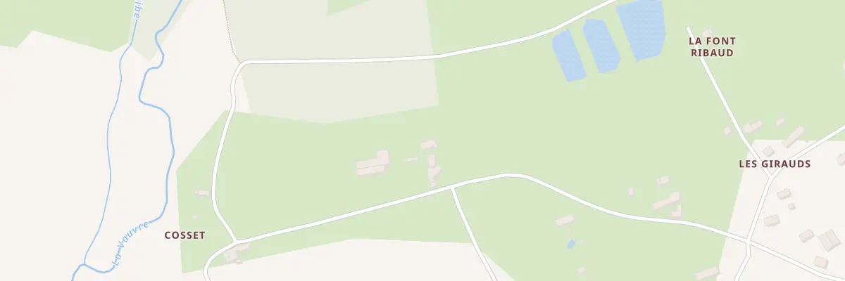Plan du 15 Les Girauds à Chassignolles