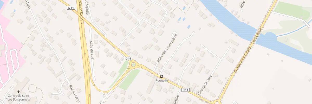Plan du 1273 Rue de la Source à Olivet