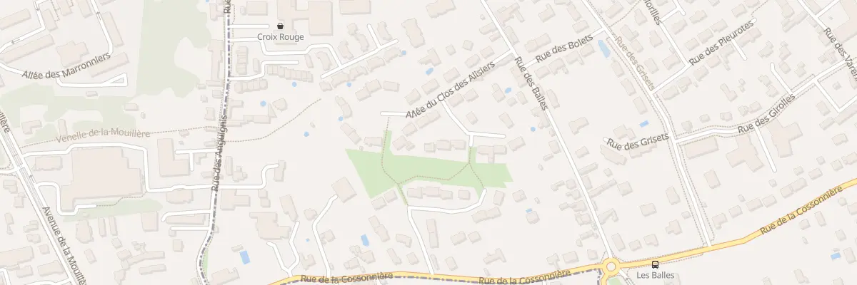 Plan du 2 All des Mousserons à Saint-Jean-le-Blanc