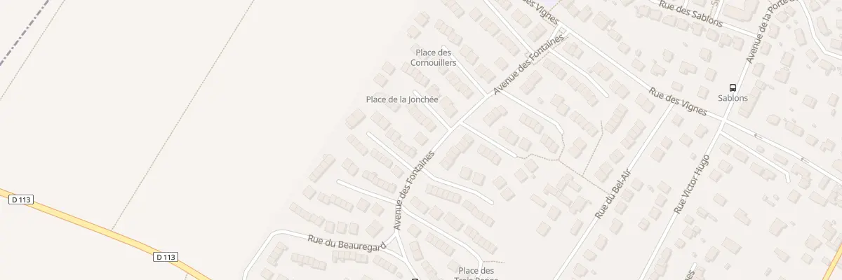 Plan du 37 Av des Fontaines à Ecquevilly