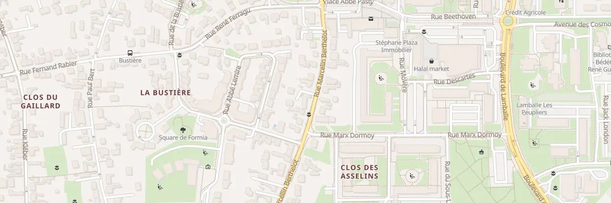 Plan du 133 Rue Marcelin Berthelot à Fleury-les-Aubrais