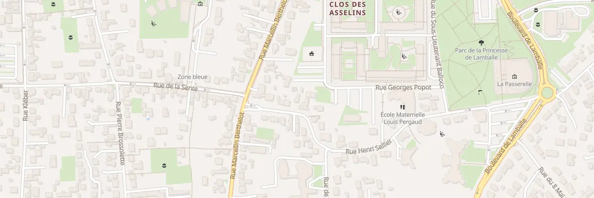 Plan du 90 Rue Henri Sellier à Fleury-les-Aubrais