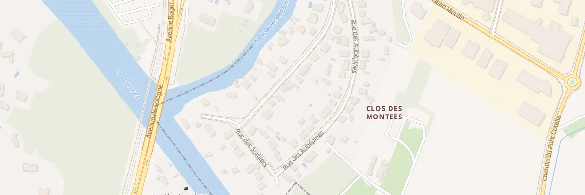 Plan du 15B Rue des Tilleuls à Orléans