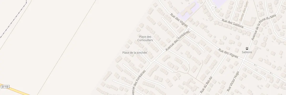 Plan du 10 Rue de la Jonchée à Ecquevilly