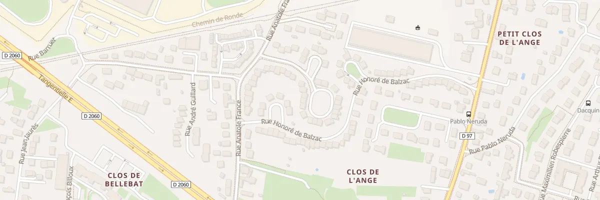 Plan du 20 Rue Jean-Baptiste Clément à Fleury-les-Aubrais