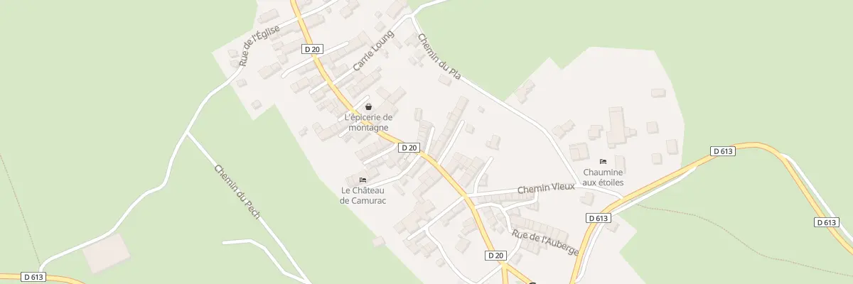 Plan du 3 Imp Berlinghéri à Camurac