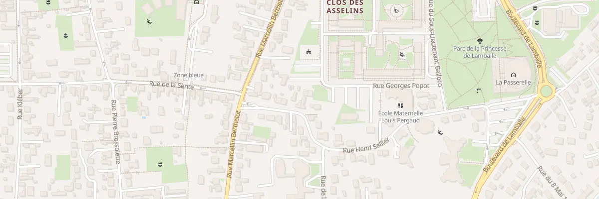 Plan du 88 Rue Henri Sellier à Fleury-les-Aubrais