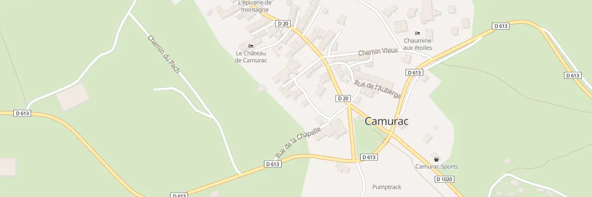 Plan du 8 Rue des Scieries à Camurac