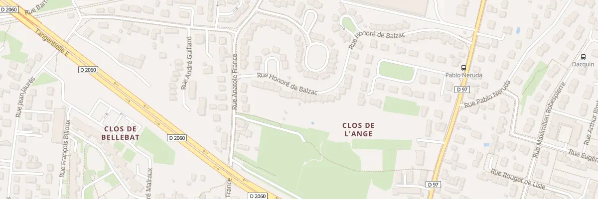 Plan du 55 Rue Honoré de Balzac à Fleury-les-Aubrais