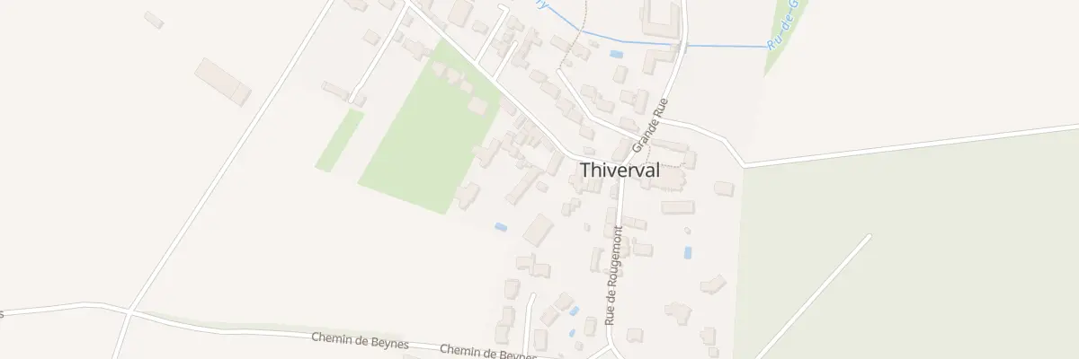 Plan du 5 Rte de Crespières à Thiverval-Grignon