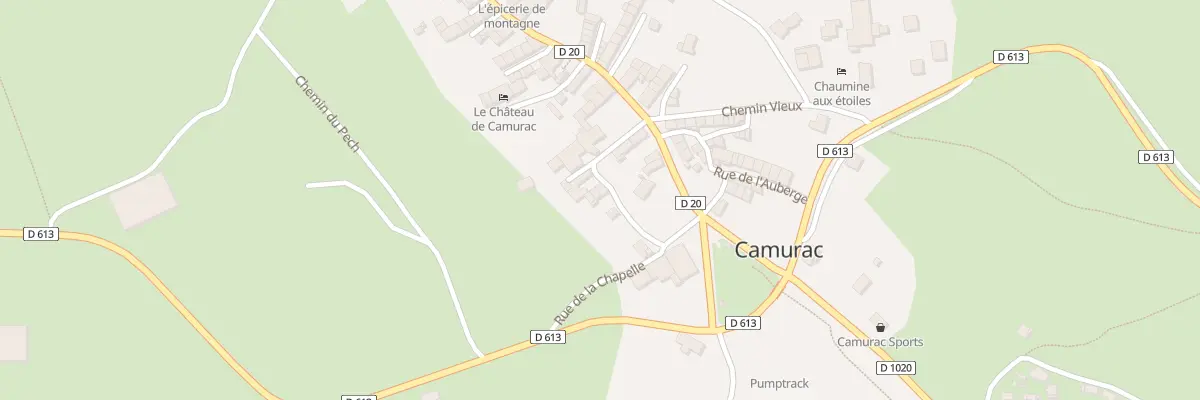 Plan du 6 Rue des Scieries à Camurac