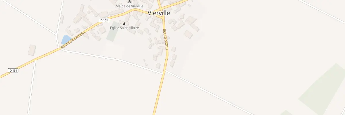 Plan du 11 Rte d’Orlu à Vierville