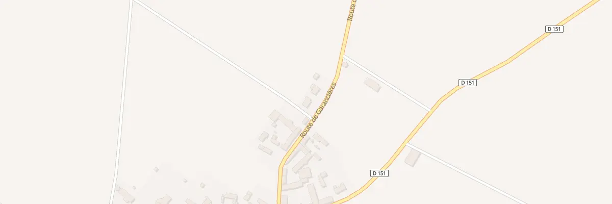 Plan du 11 Rte de Garancières à Vierville