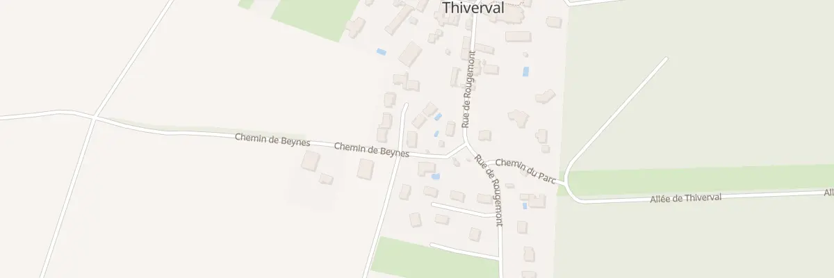 Plan du 8 Rue Marsaudon à Thiverval-Grignon