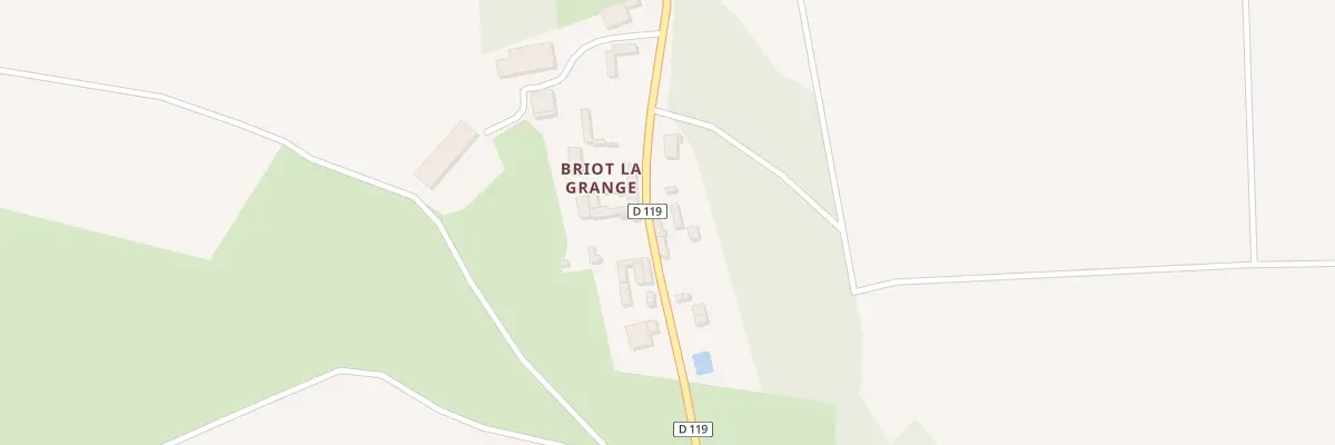 Plan du 1 Briot la Grange à Briot