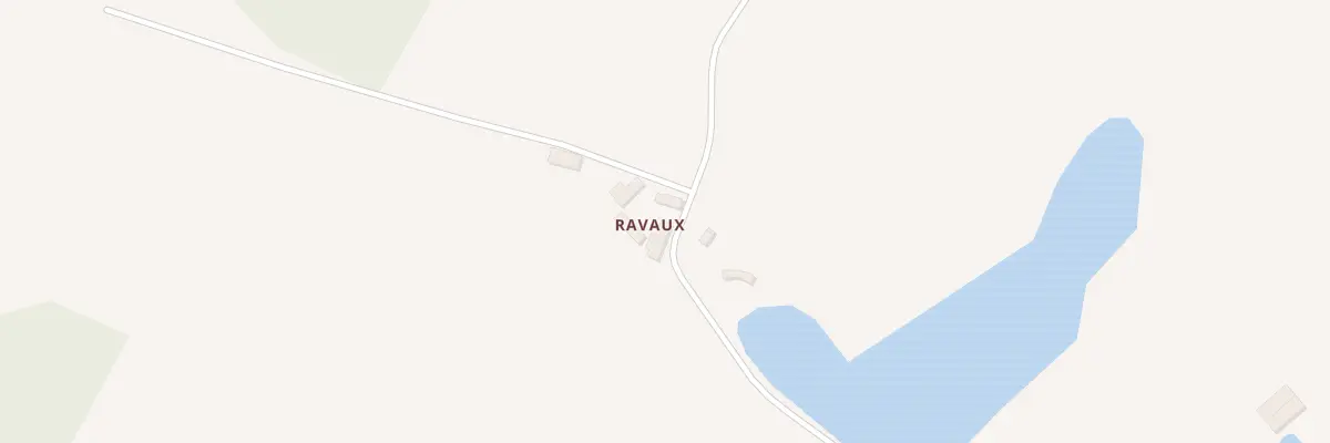 Plan du 3 Ravaux à Nohant-en-Graçay