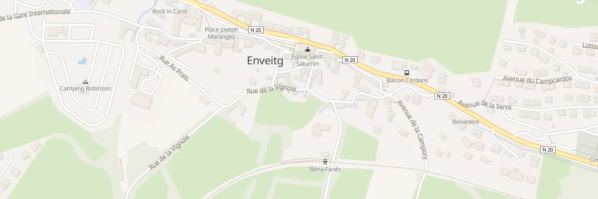 Plan du 1 Rue de la Vignole à Enveitg