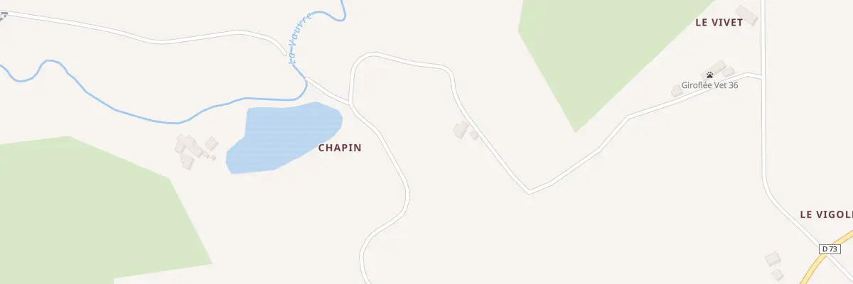 Plan du 1 Le Solage à Chassignolles