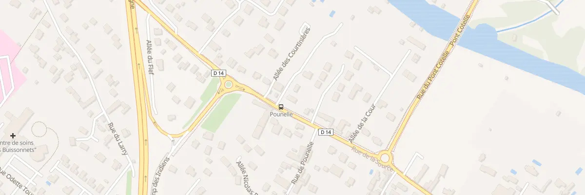 Plan du 1361 Rue de la Source à Olivet
