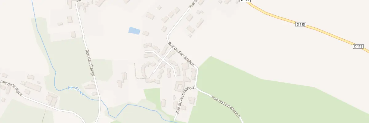 Plan du 332 Rue du Fort Mahon à Beaurainville