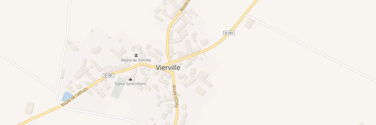 Plan du 2 Rte d’Oysonville à Vierville