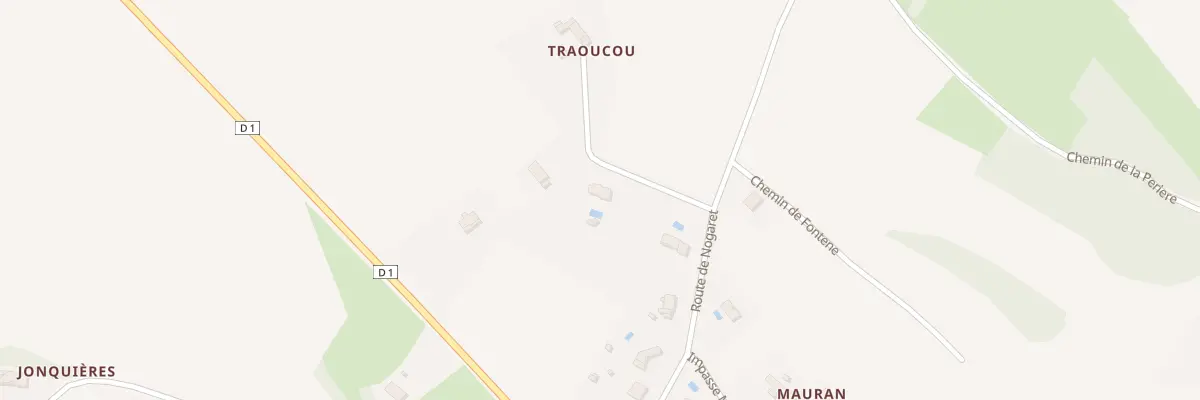 Plan du 1 Che de la Pigeonnière à Montégut-Lauragais