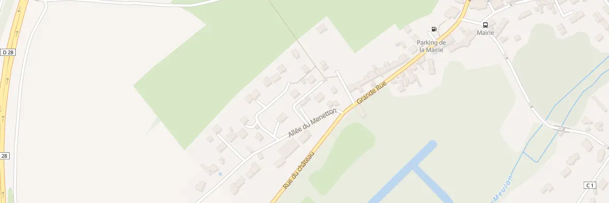 Plan du 4 Che du Menetton à Tessancourt-sur-Aubette