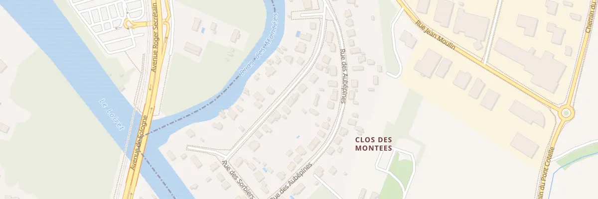 Plan du 11 Rue des Tilleuls à Orléans