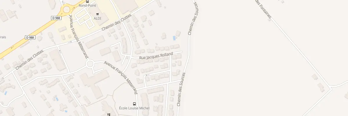 Plan du 130 Rue Jacques Rolland à Gaillac