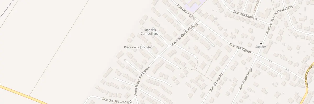 Plan du 2 Rue de la Jonchée à Ecquevilly