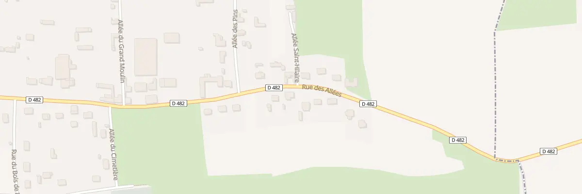 Plan du 453 Rue des Allées à Neufmoulin
