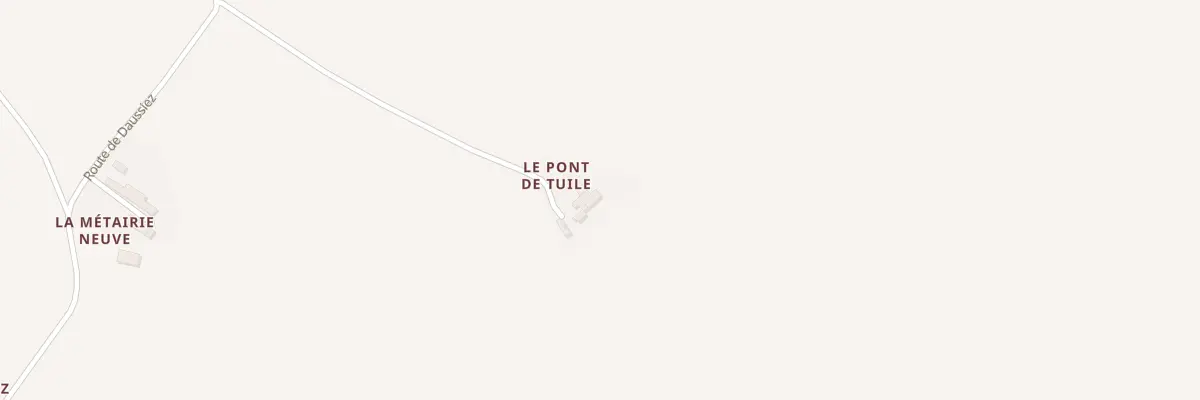 Plan du 1567 Rte de Daussiez à Teyssode