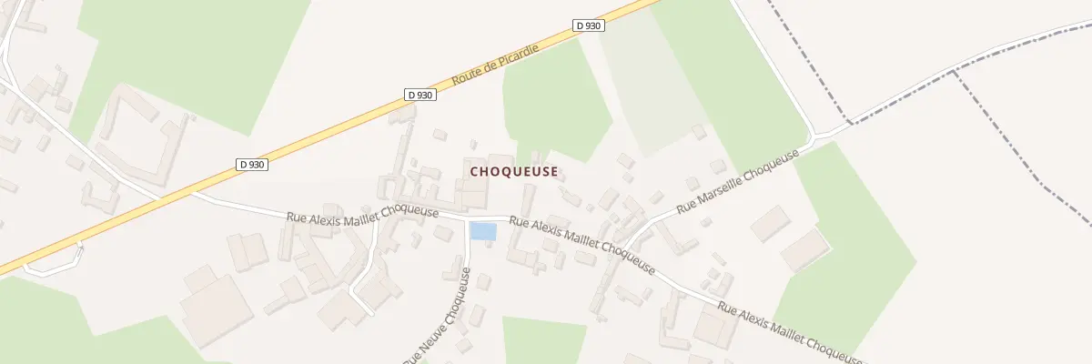 Plan du 11 Rue Alexis Maillet Choqueuse à Grémévillers