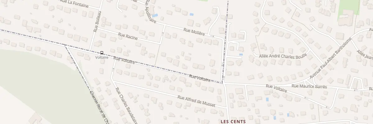 Plan du 63 Rue Voltaire à Saint-Germain-de-la-Grange