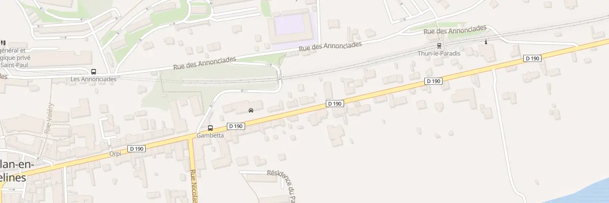 Plan du 43B Rue Gambetta à Meulan-en-Yvelines