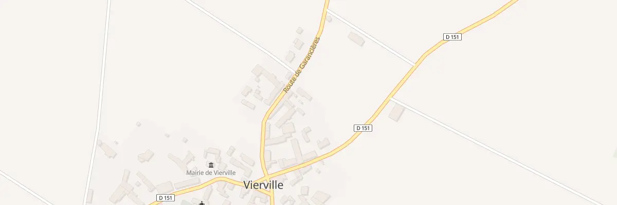 Plan du 12 Rte de Garancières à Vierville