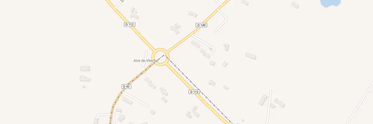 Plan du 2 Imp des Tilleuls à Viterbe