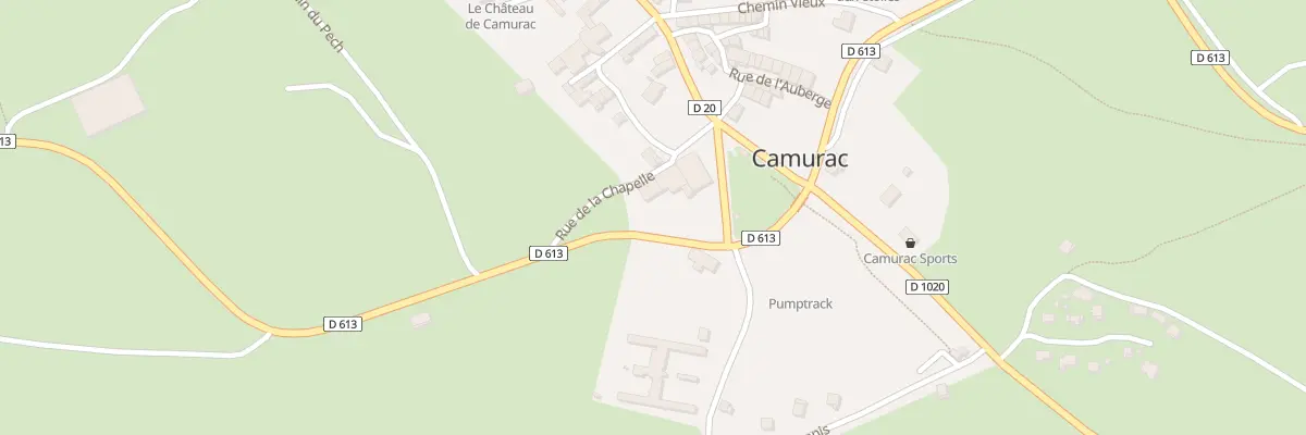 Plan du 5001 Rue de la Chapelle à Camurac