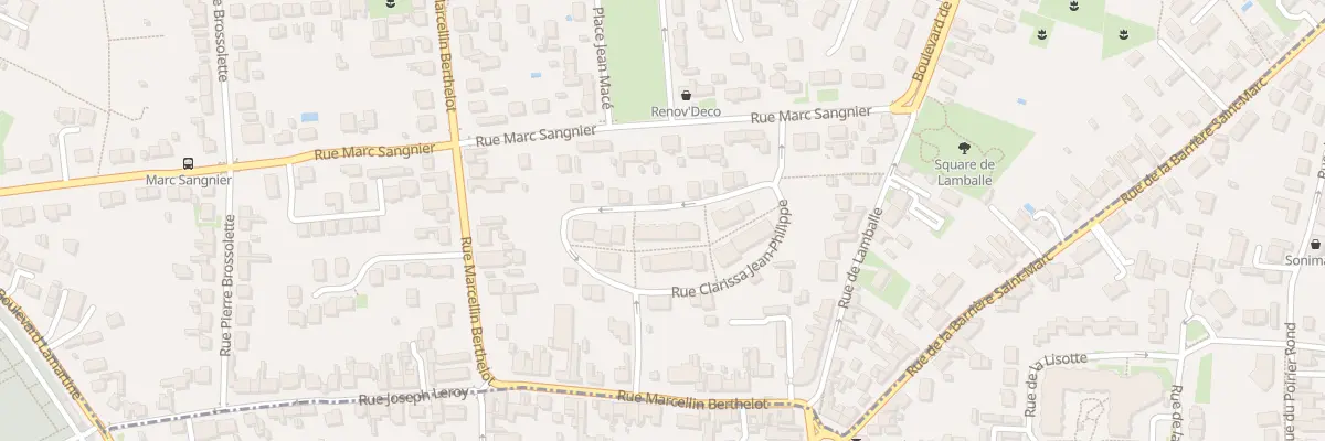 Plan du 49 Rue Clarissa Jean-Philippe à Fleury-les-Aubrais
