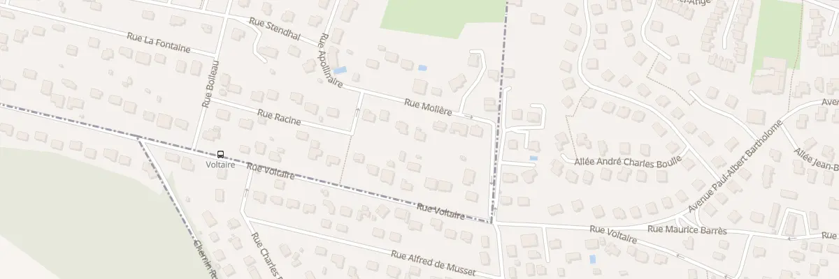 Plan du 9 Rue Molière à Saint-Germain-de-la-Grange