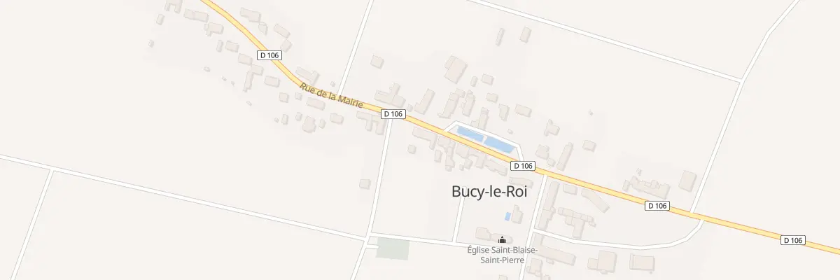 Plan du 25 Rue de la Mairie à Bucy-le-Roi