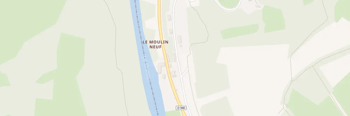 Plan du 2 La Gare à Glénic