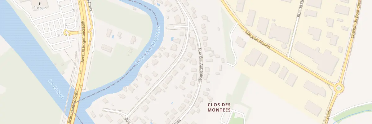 Plan du 5 Rue des Tilleuls à Orléans