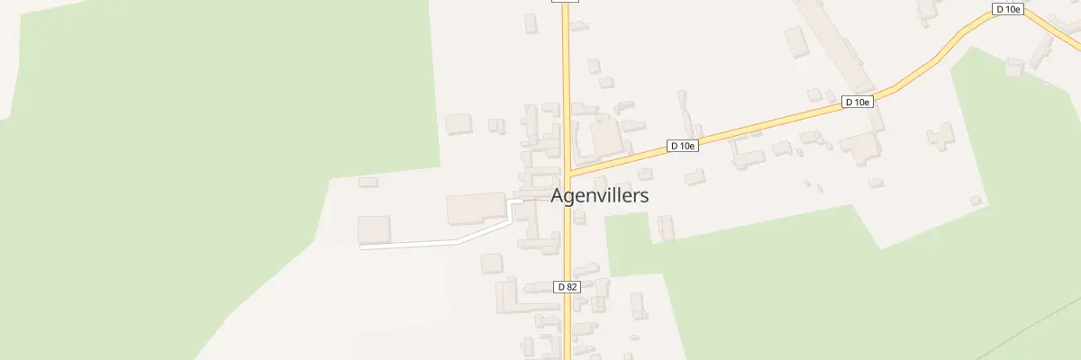 Plan du 5027 Rue Paul Journé à Agenvillers