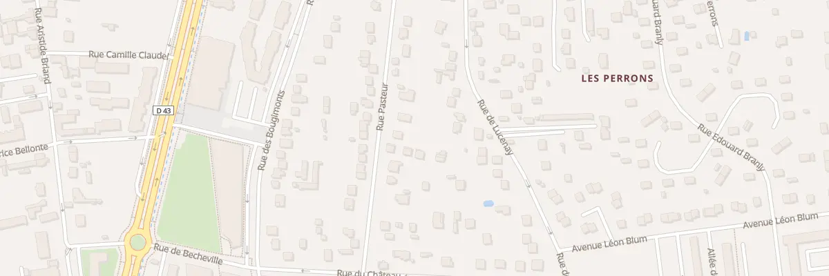 Plan du 31 Rue Pasteur aux Mureaux