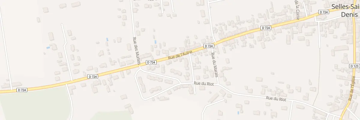 Plan du 63 Rue de l’Aulne à Selles-Saint-Denis