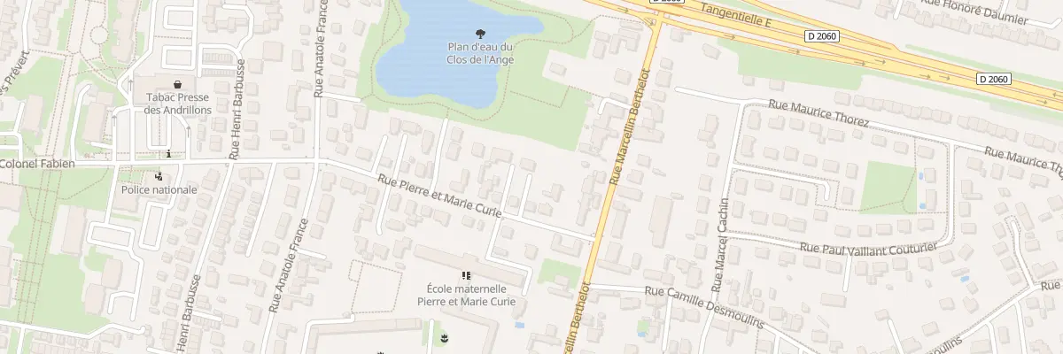 Plan du 6 Rue Pierre Curie à Fleury-les-Aubrais