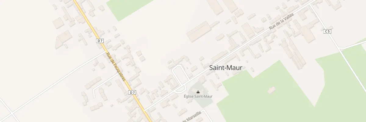 Plan du 15 Rue de la Vallée à Saint-Maur